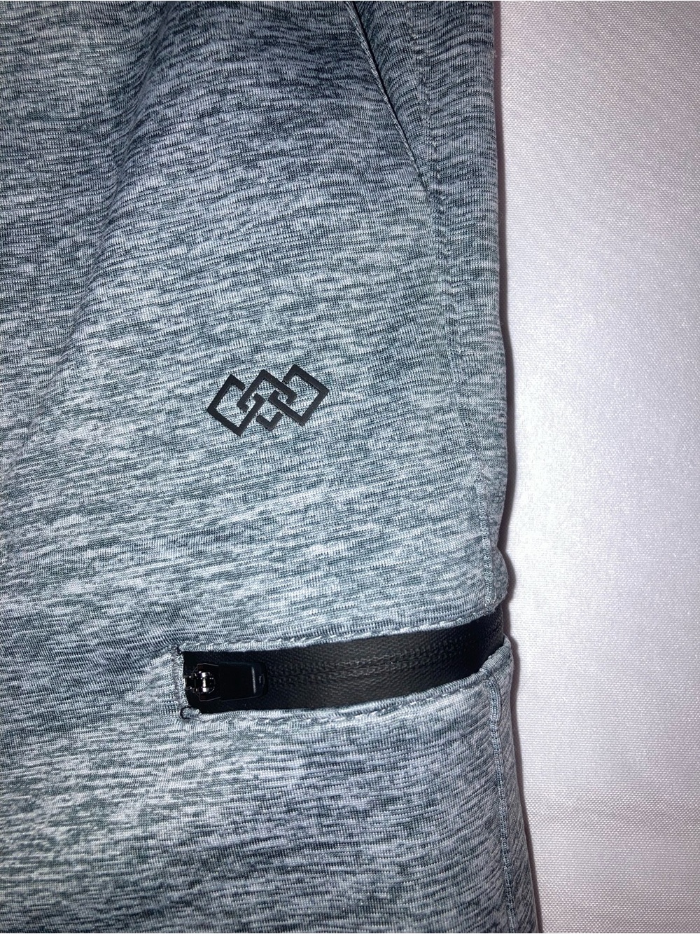 Kids Heather Gray Jogger Sweatpants with Drawstring - Picture 3 of 9